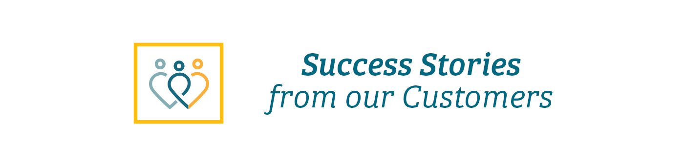 Success Stories from our Customers logo
